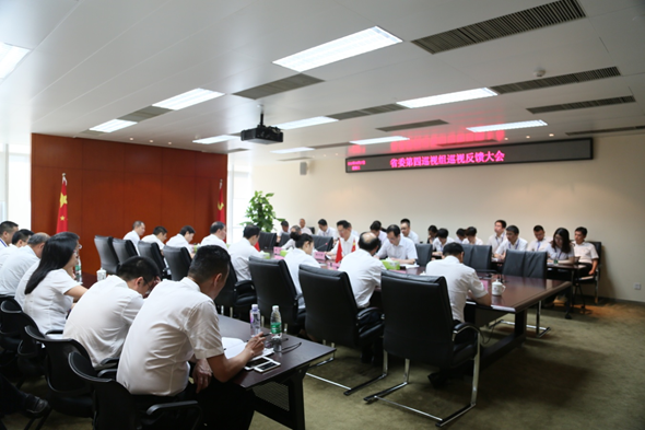 中共四川省委第四巡视组向四川产业振兴发展投资基金有限公司反馈巡视情况
