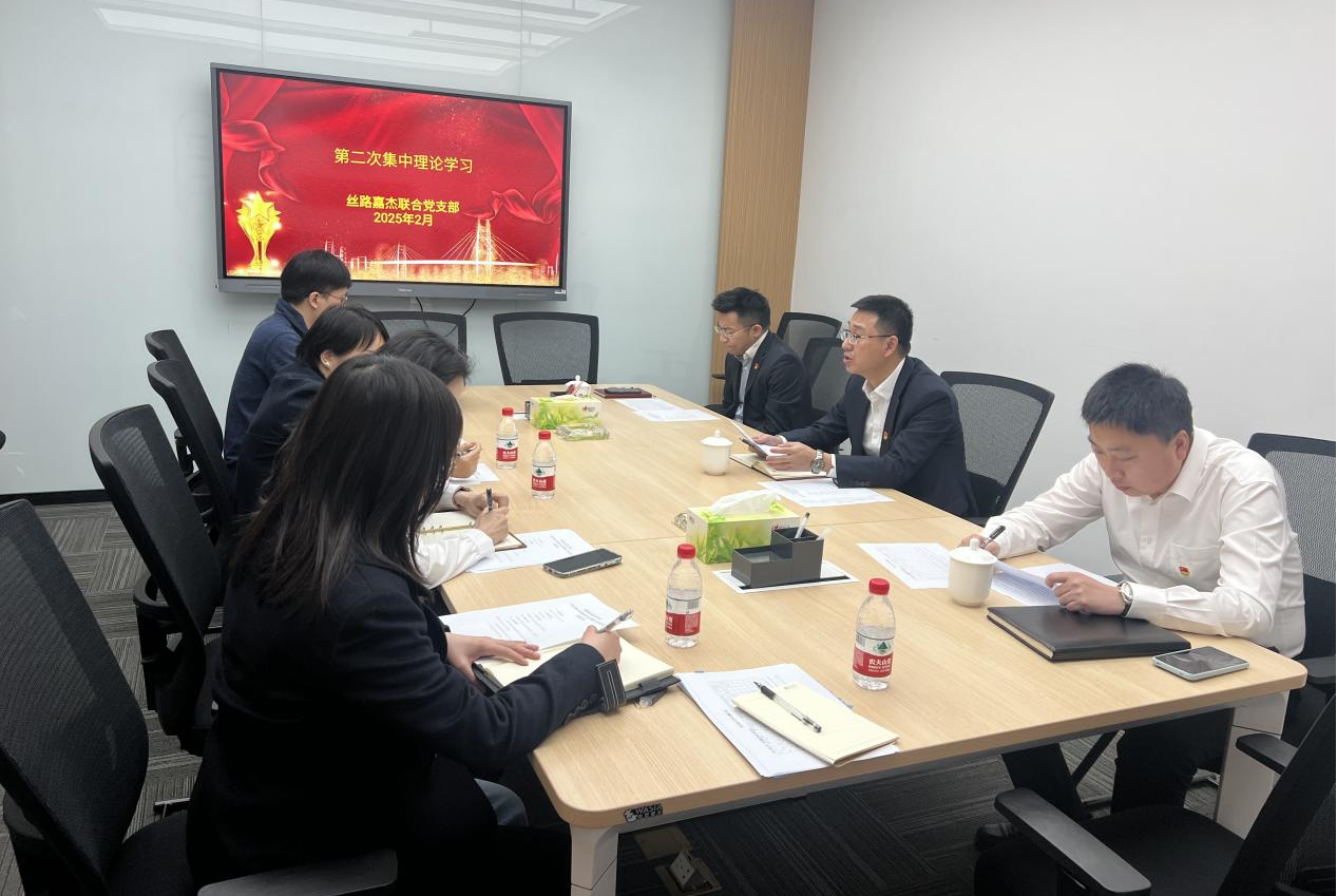 丝路嘉杰联合党支部第六期