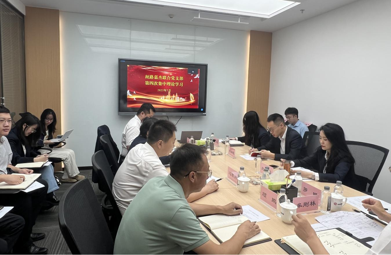 丝路嘉杰联合党支部第19期